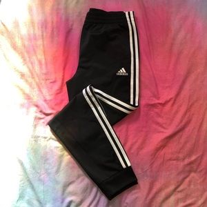 ADIDAS Kids Classic 3 Stripe Jogger Pants - L, New Never Worn